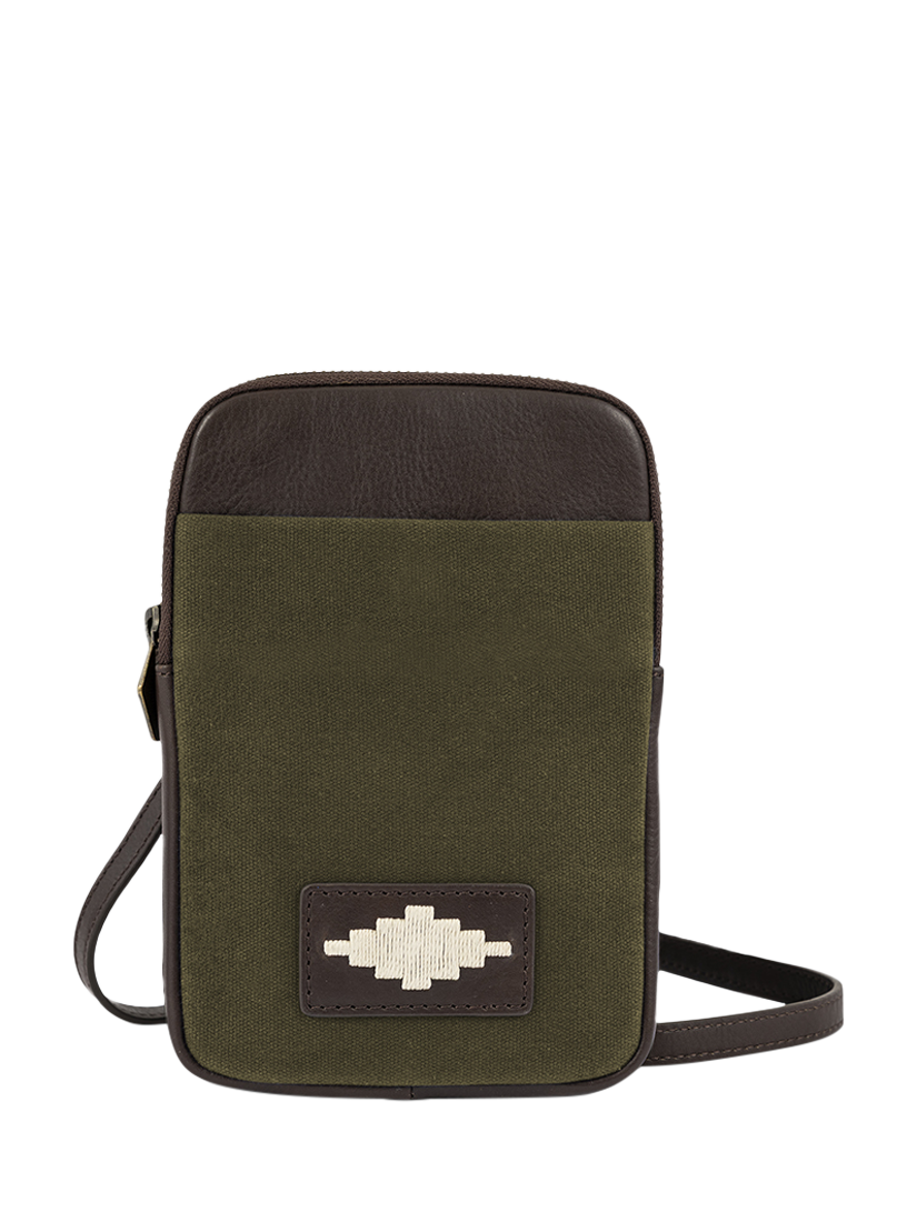 Product image 1 of 3, which shows Pampeano Estuche Sling Bag, Forest, One Size