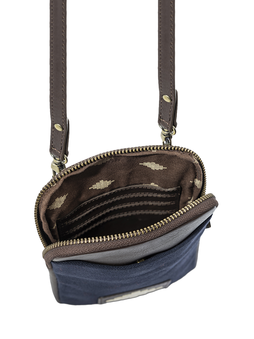 Product image 3 of 3, which shows Pampeano Estuche Sling Bag, Navy, One Size