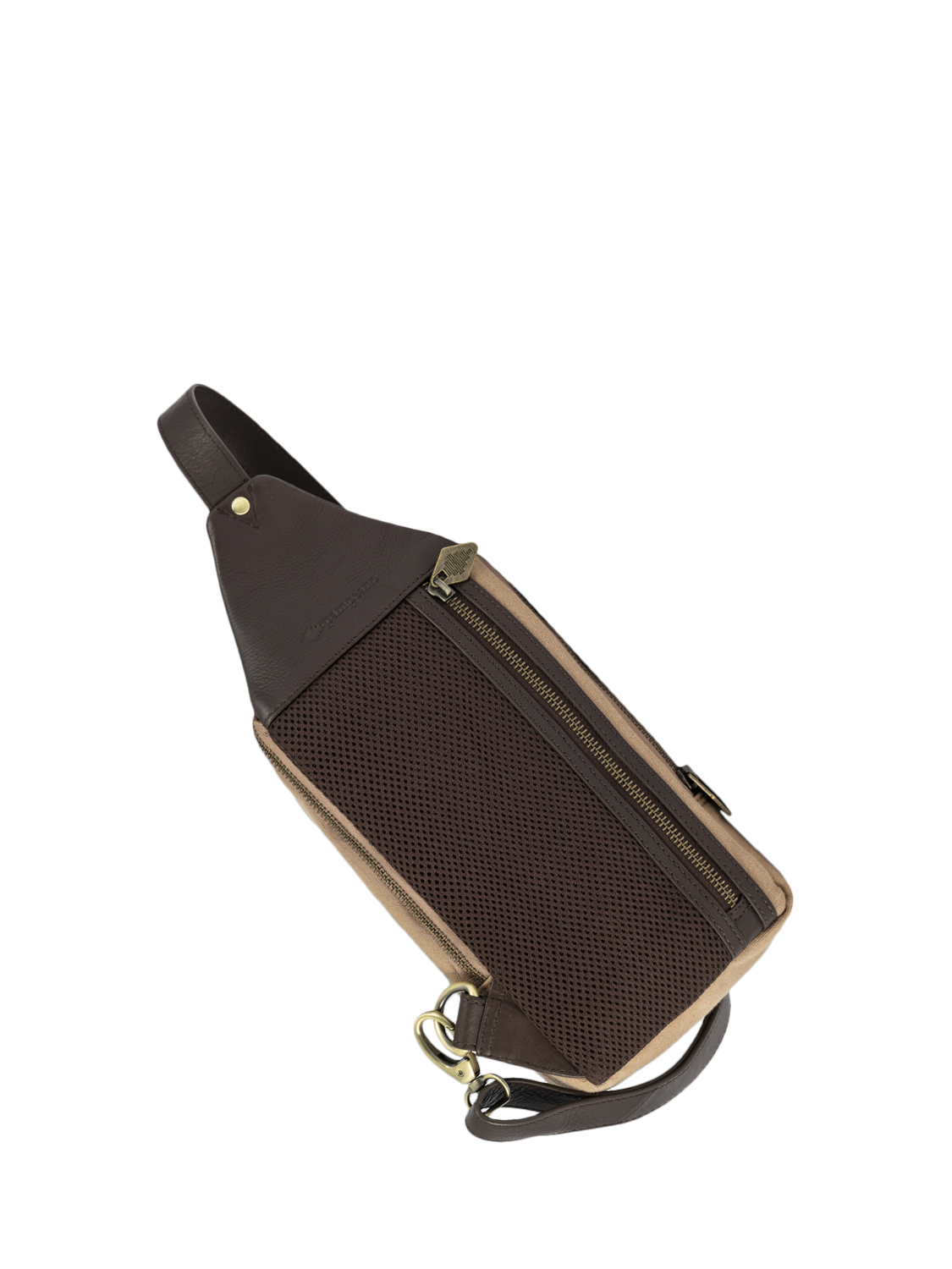 Product image 2 of 3, which shows Pampeano Pequeno Sling Bag, Sand, One Size