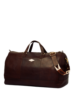 Pampeano Traje Leather Holdall, Brown, One Size