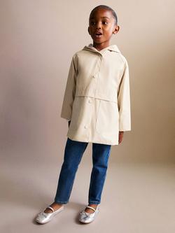 Mango Kids' Elena Cotton Blend Skinny Jeans, Dark Blue