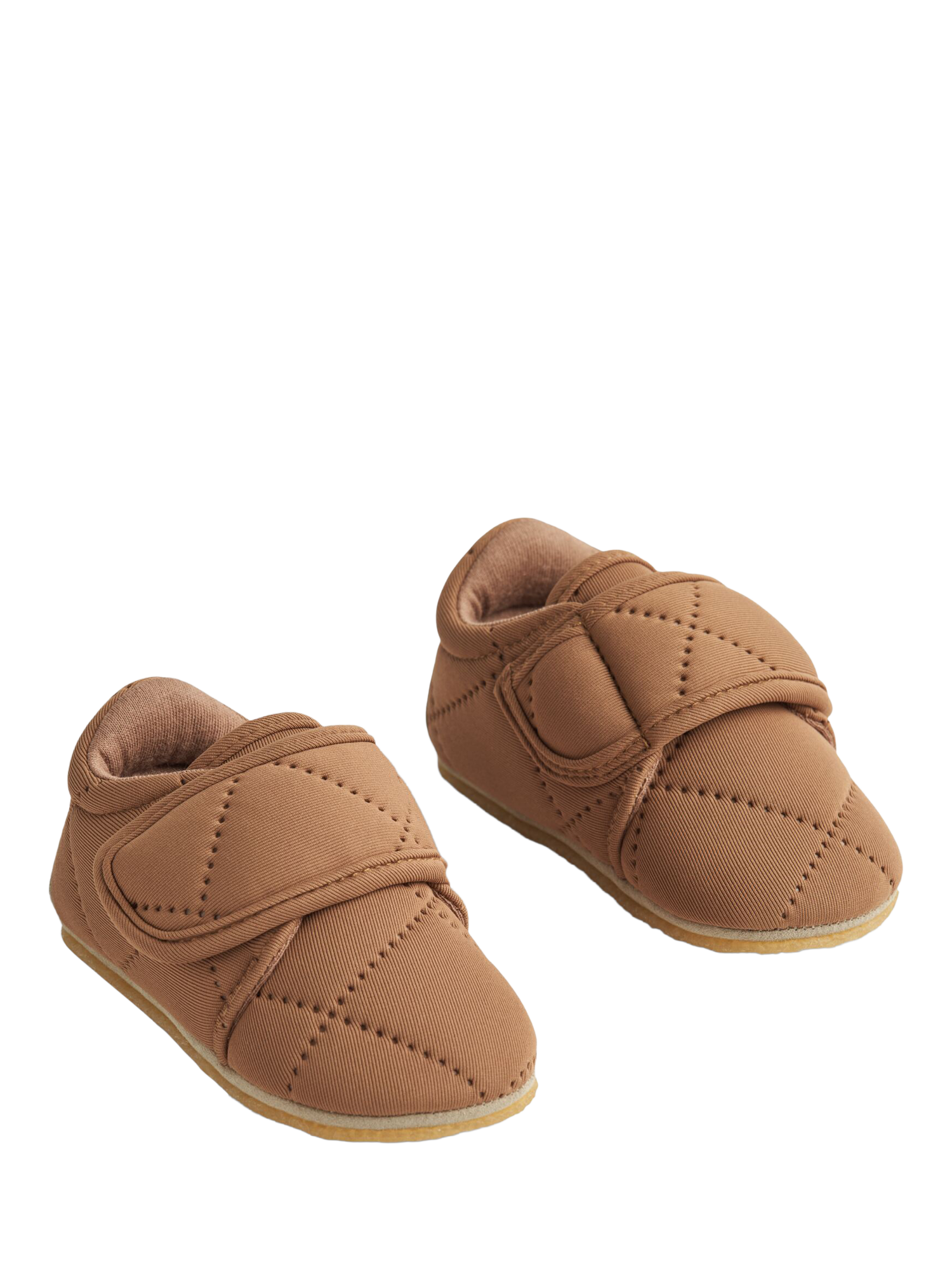 Product image 2 of 5, which shows WHEAT Kids' Sasha Indoor Slippers, Hazel, EU26