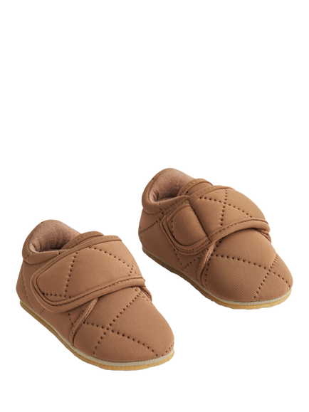WHEAT Kids' Sasha Indoor Slippers, Hazel - view 2, Hazel