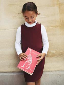 Reiss Kids' Cyrus Mini Shift Dress - view 2, Berry