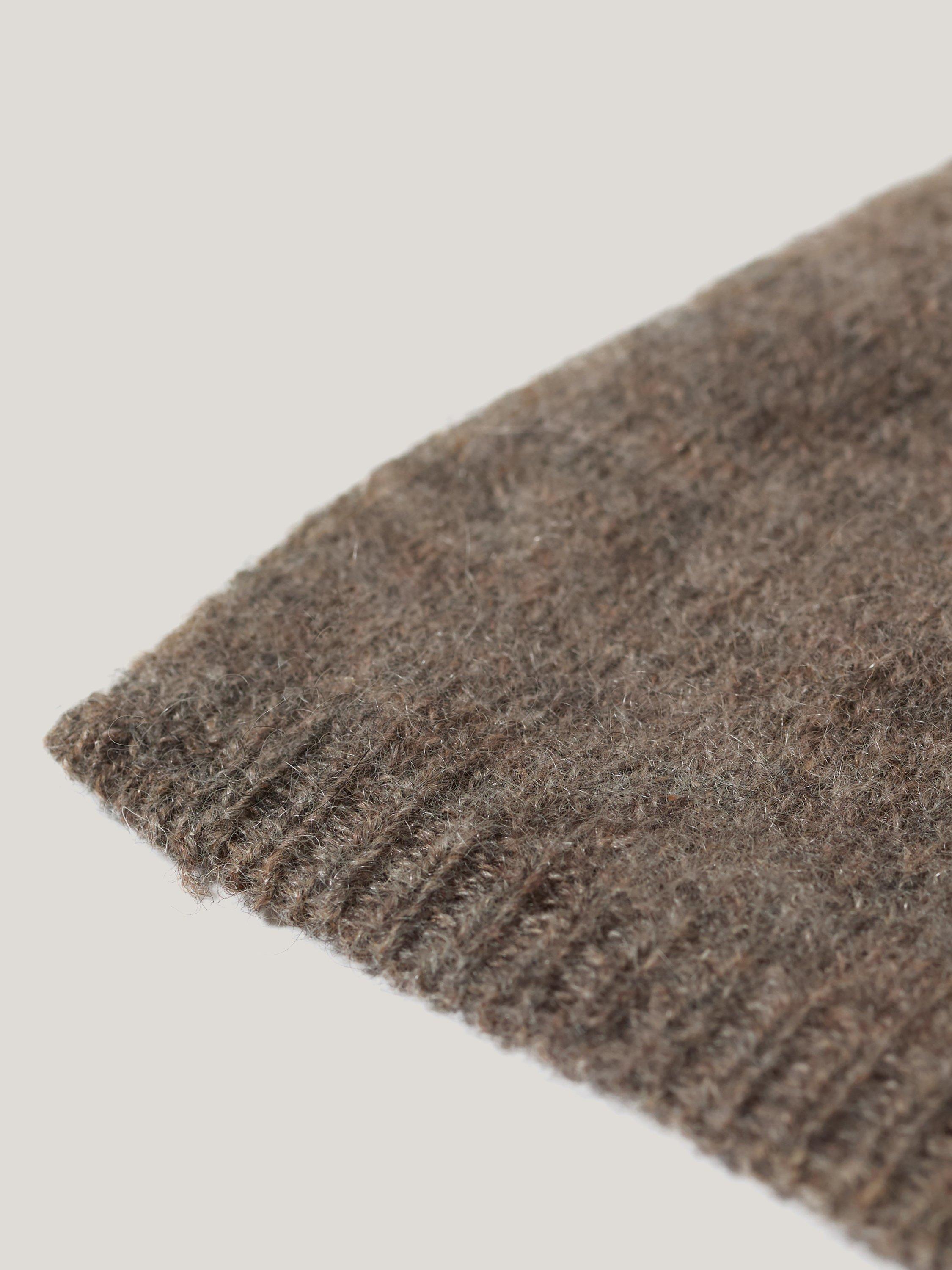 Product image 3 of 3, which shows Jigsaw Plain Pure Cashmere Scarf, Taupe, One Size