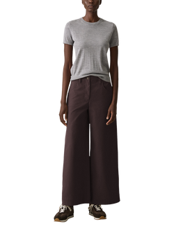 Theory Brushed Cotton Chinos, Cacao, Cacao