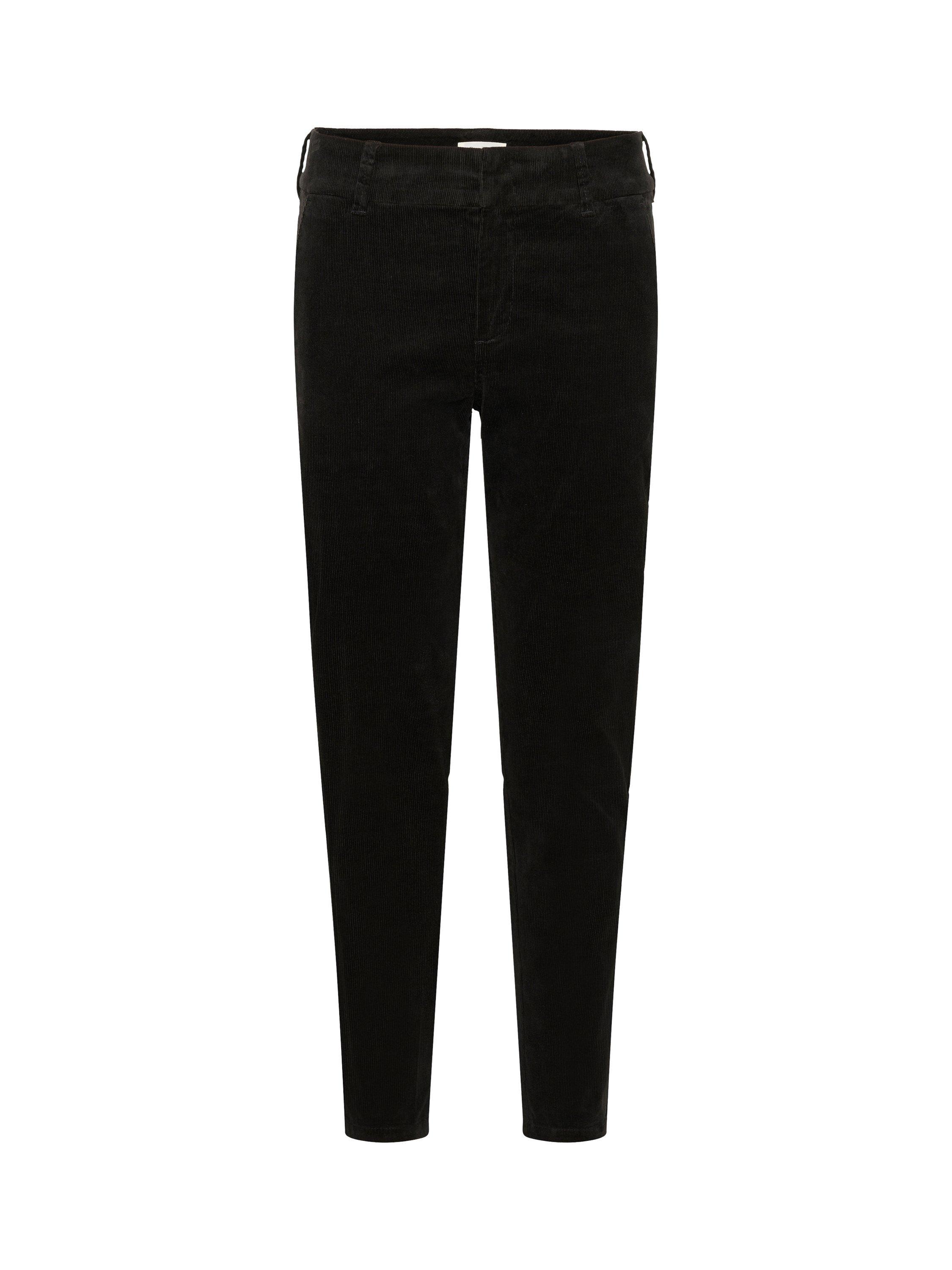 Product image 5 of 6, which shows Part Two Soffys Fitted Cropped Trousers, Black, 8