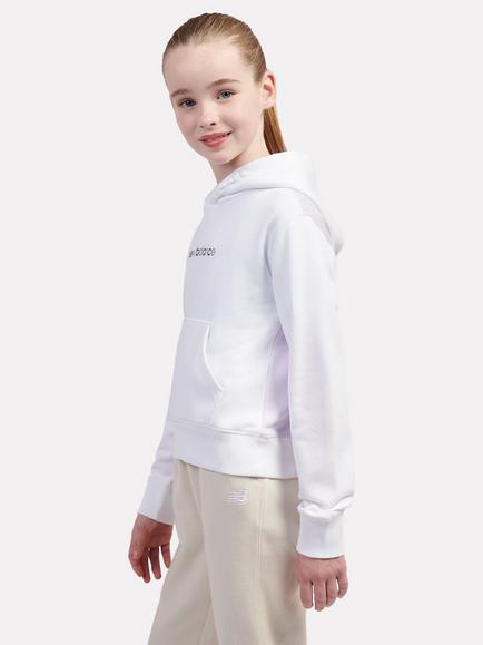 New Balance Kids' Colour Block Shoe Graphic Hoodie, Nb Bright White - view 2, Nb Bright White