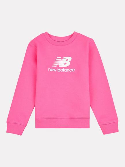 New Balance Kids' Crew Neck Sweatshirt, Dragon Berry, Dragon Berry