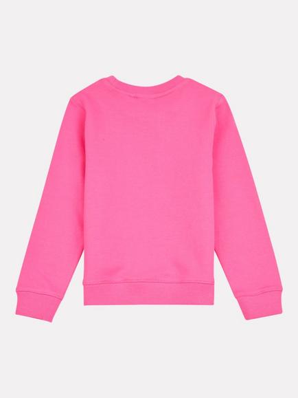 New Balance Kids' Crew Neck Sweatshirt, Dragon Berry - view 2, Dragon Berry
