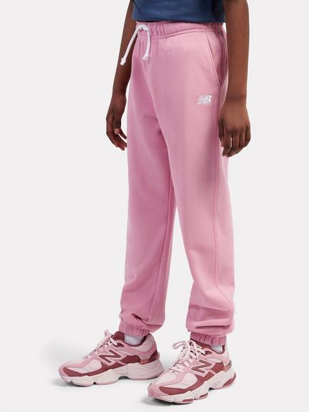 New Balance Kids' Drawstring Joggers, Pink Taffy - view 2, Pink Taffy