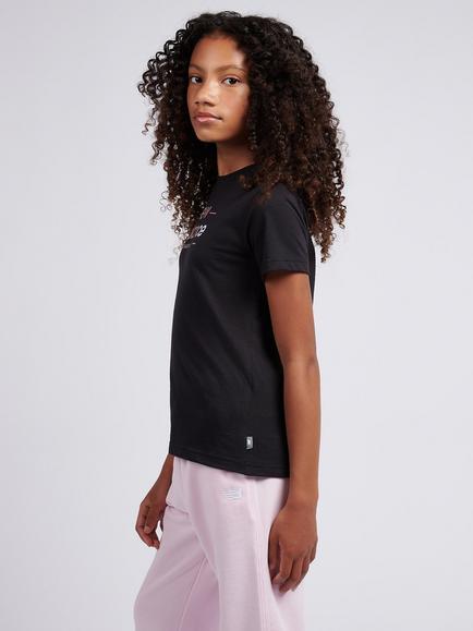 New Balance Kids' Sunrise Crest Graphic T-Shirt, Nb Caviar, Nb Caviar