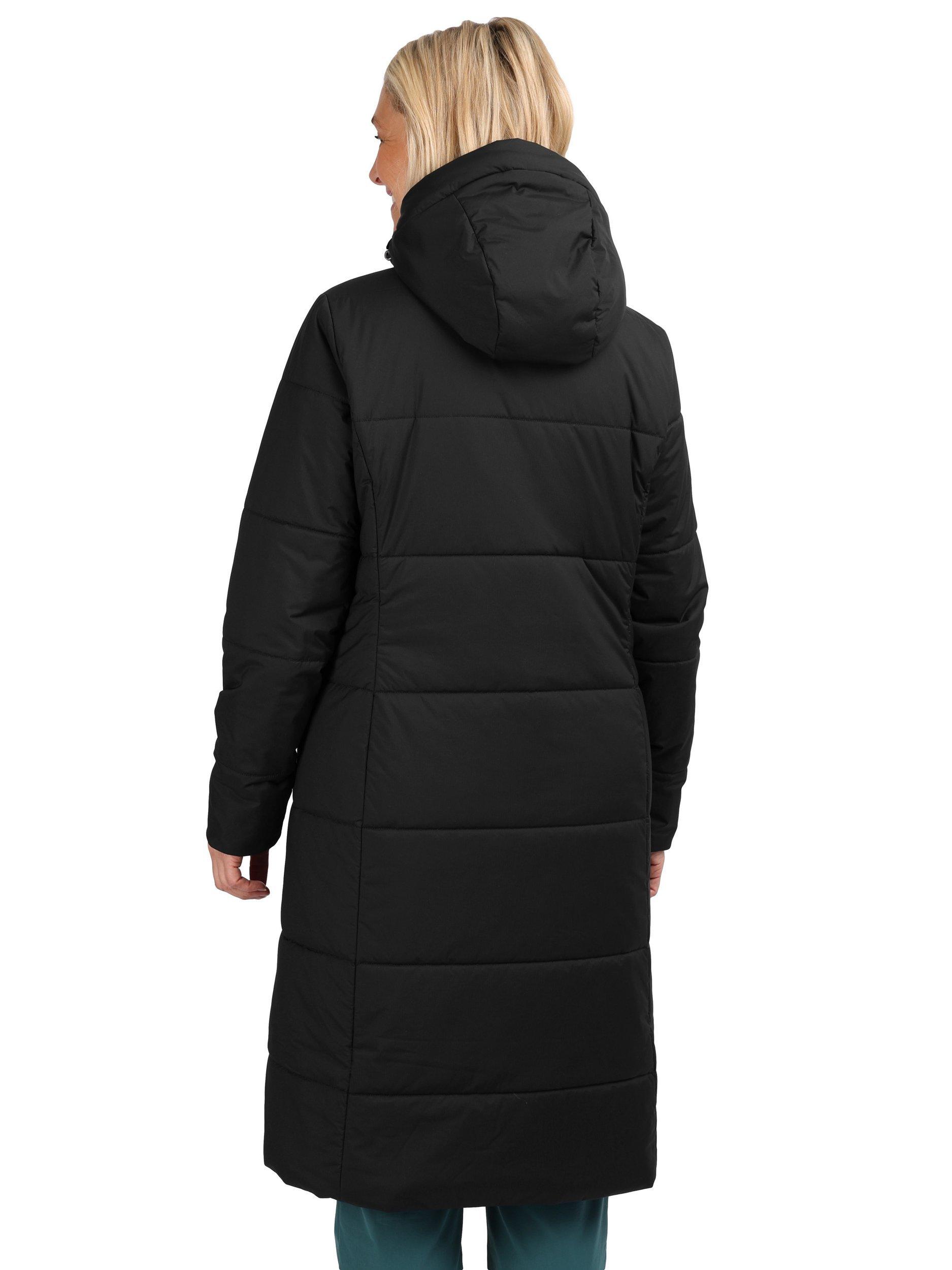 Product image 2 of 9, which shows Rohan Women's Harbour Insulated Hooded Coat, Black, XS