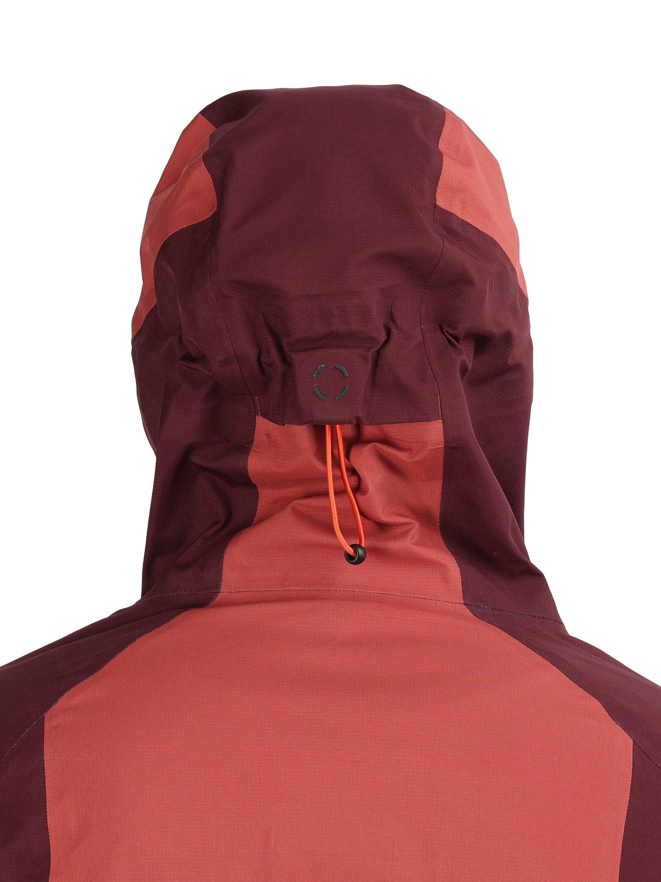 Product image 9 of 9, which shows Rohan Valen Waterproof Jacket, Cayenne/Arizona Red, XS