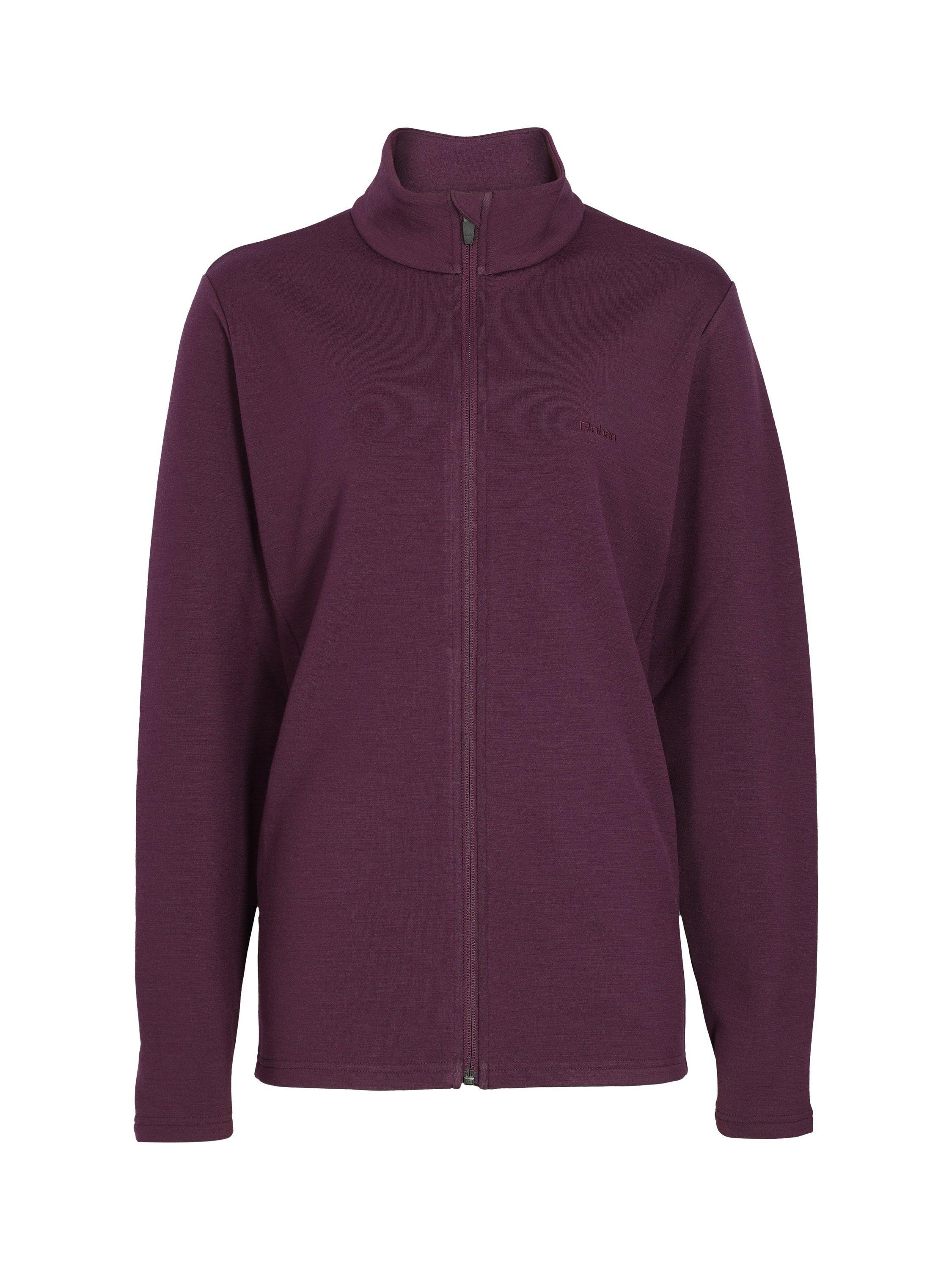 Product image 3 of 7, which shows Rohan Radiant Zip Fleece, Blackberry Purple, XS