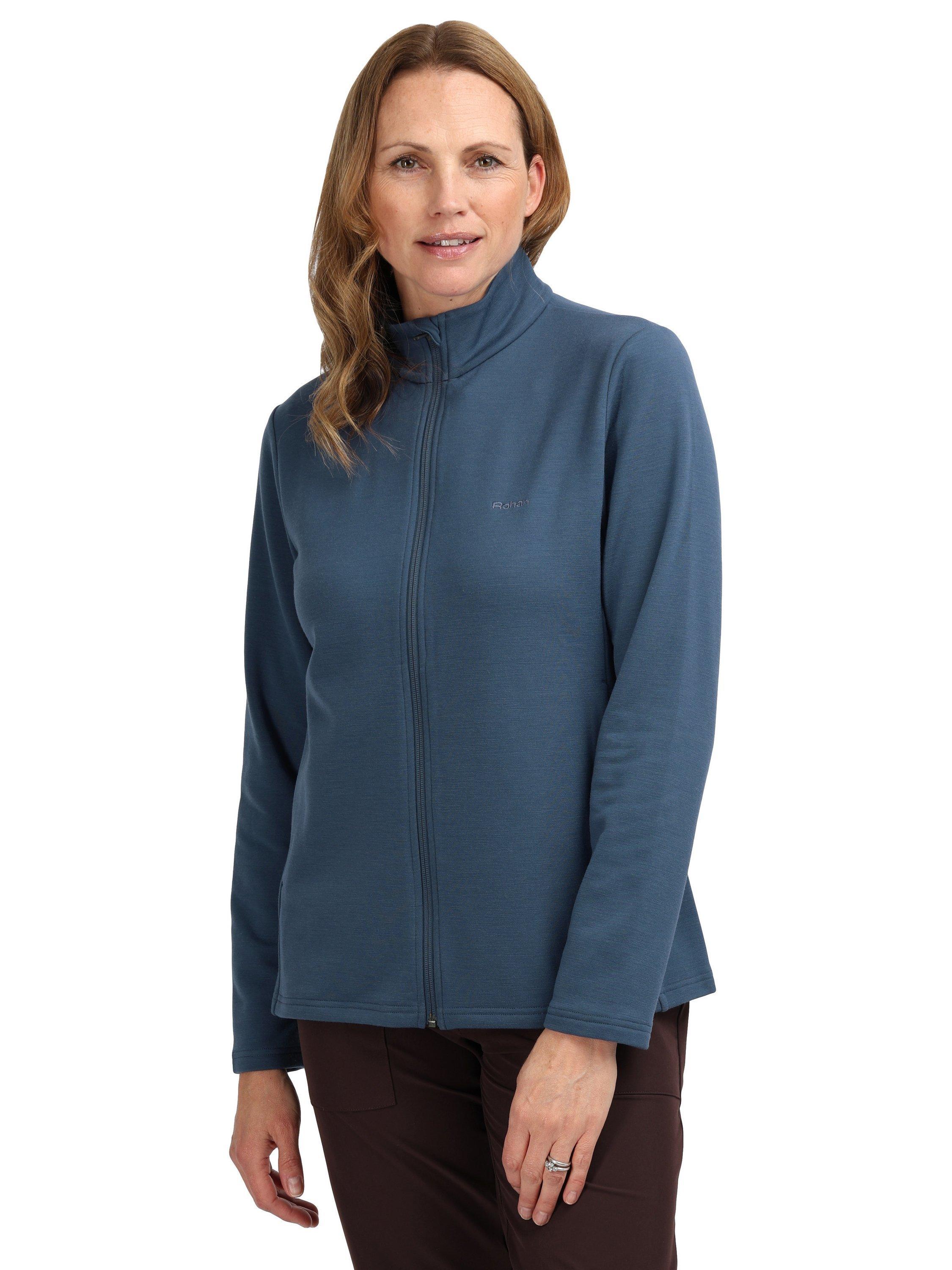 Product image 1 of 8, which shows Rohan Radiant Zip Fleece, Ocean Blue, XS