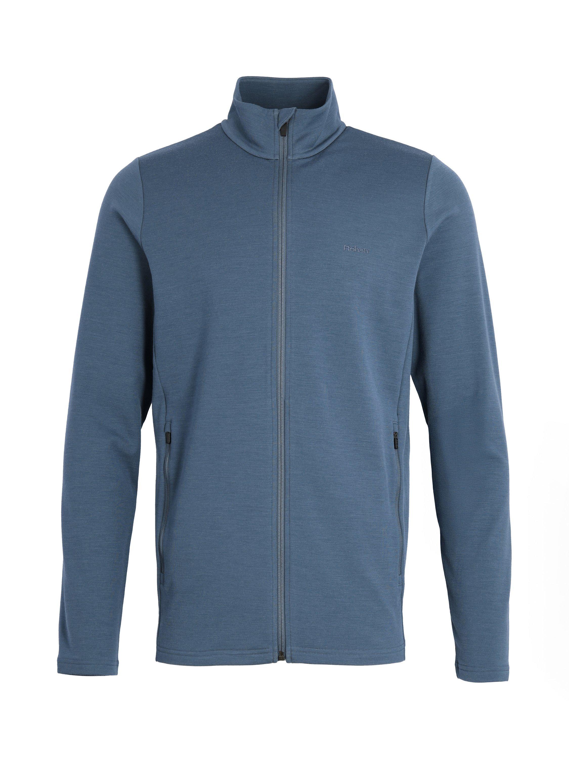 Product image 3 of 8, which shows Rohan Radiant Zip Fleece, Ocean Blue, XS