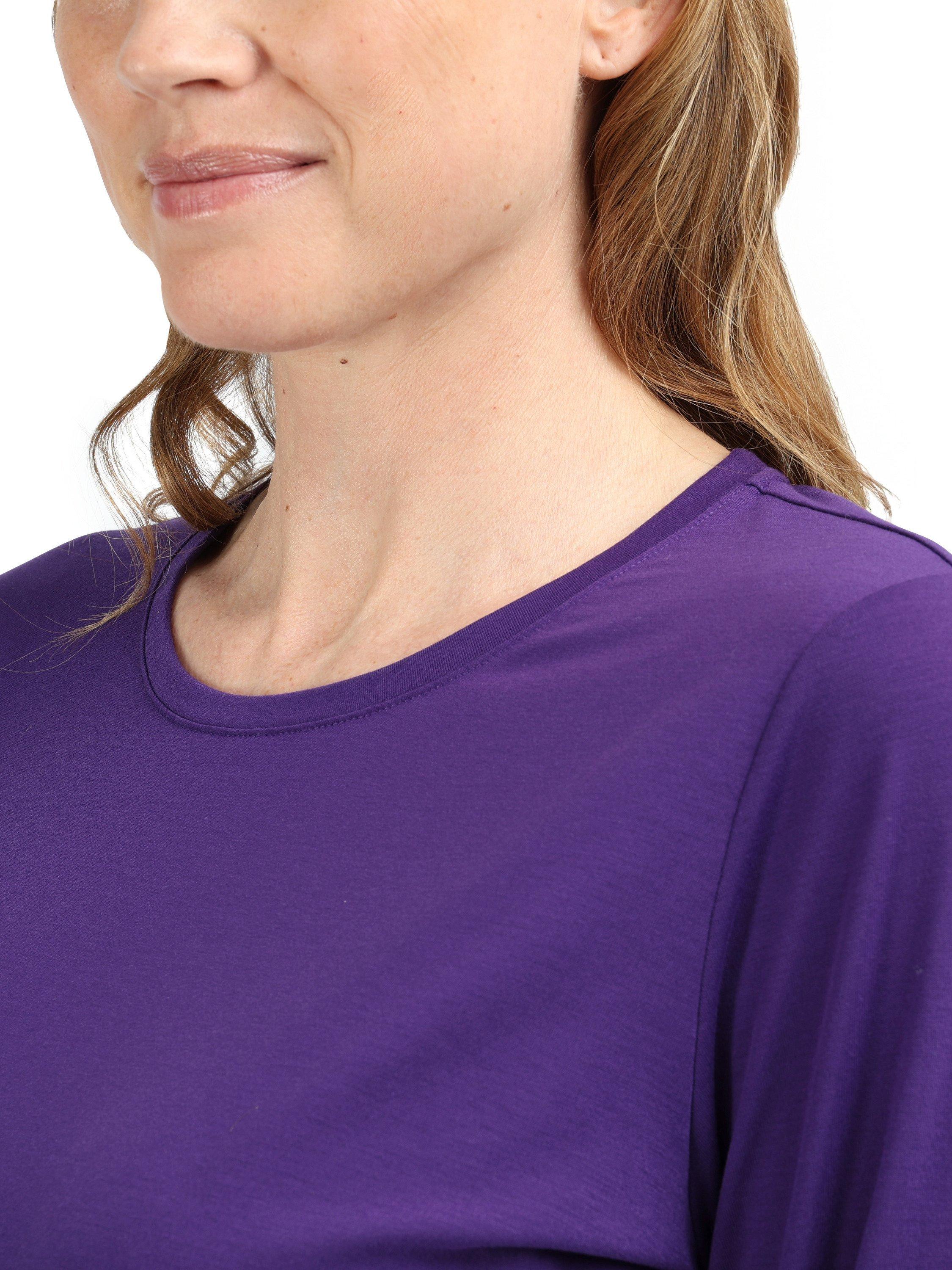 Product image 5 of 5, which shows Rohan Women's Global Long Sleeve T-Shirt, Aurora Purple, XS