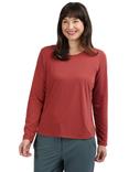 Rohan Women's Global Long Sleeve T-Shirt, Arizona Red