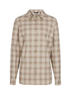 Rohan Women's Cove Long Sleeve Check Shirt - view 2, Cornish Sand