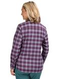 Rohan Women's Cove Long Sleeve Check Shirt, Purple/Lilac