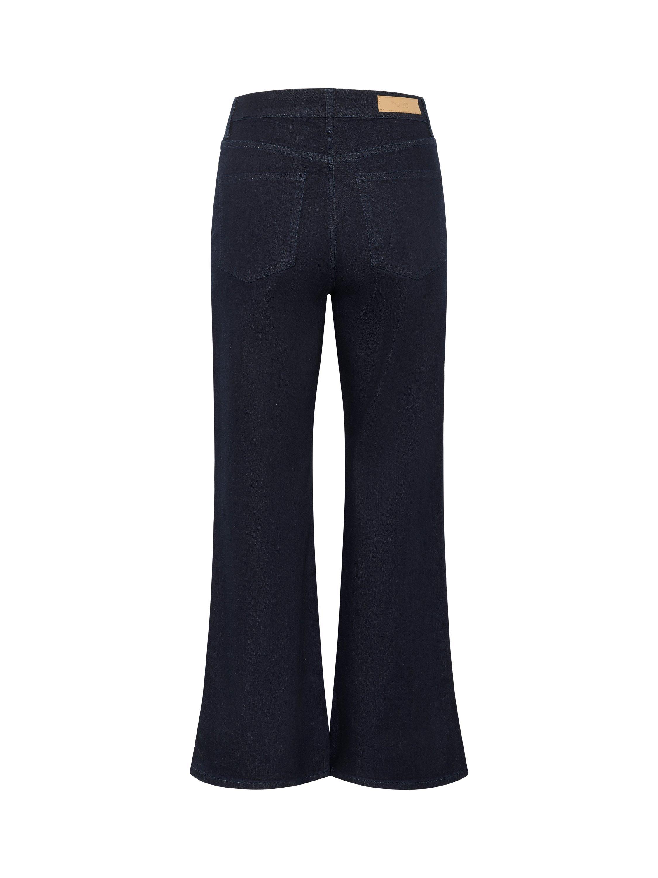Product image 6 of 6, which shows Part Two Safina Wide Leg Jeans, Dark Blue, 27R