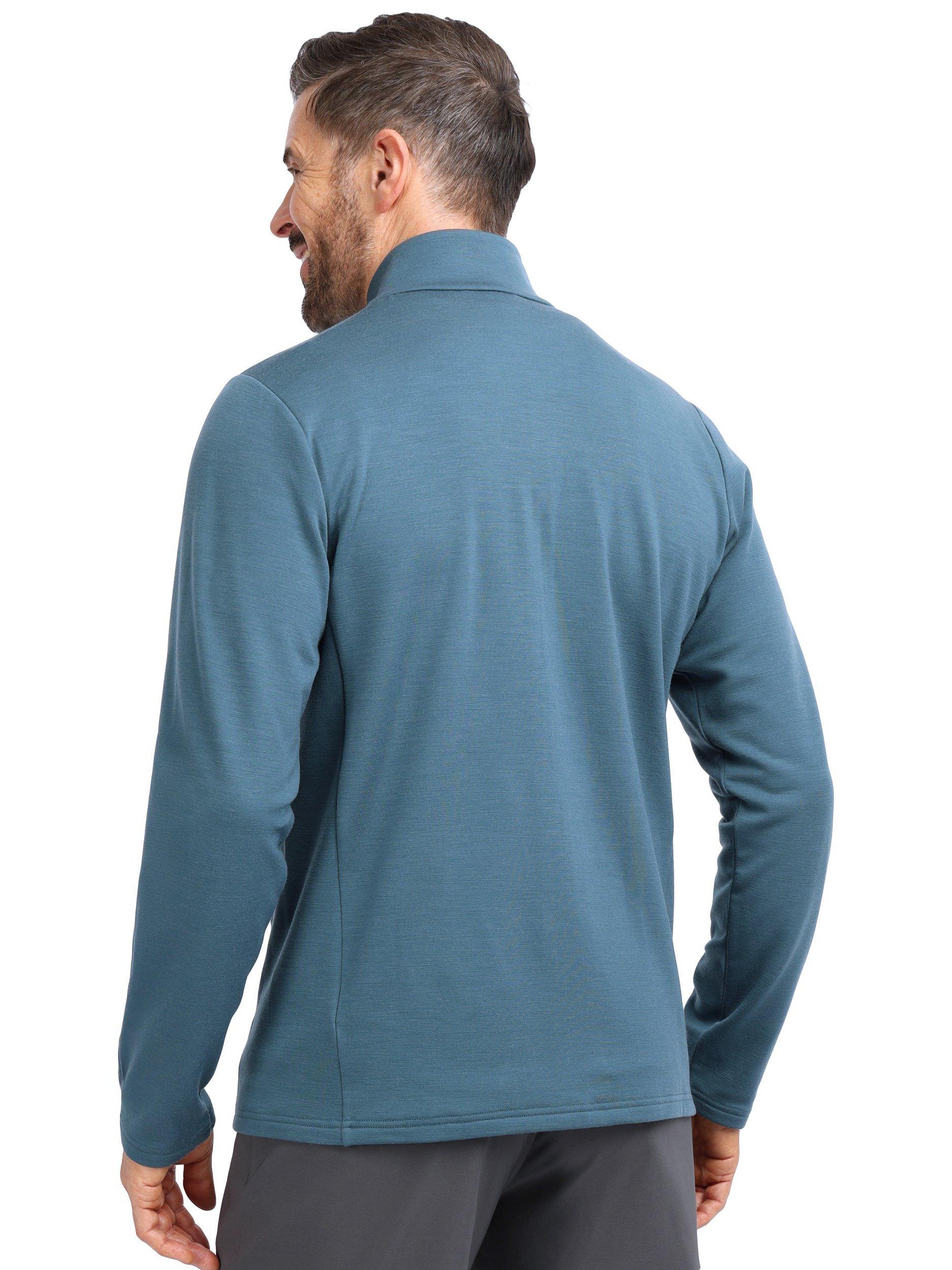 Product image 2 of 7, which shows Rohan Men's Radiant Wool Blend Jacket, Steel Blue, S