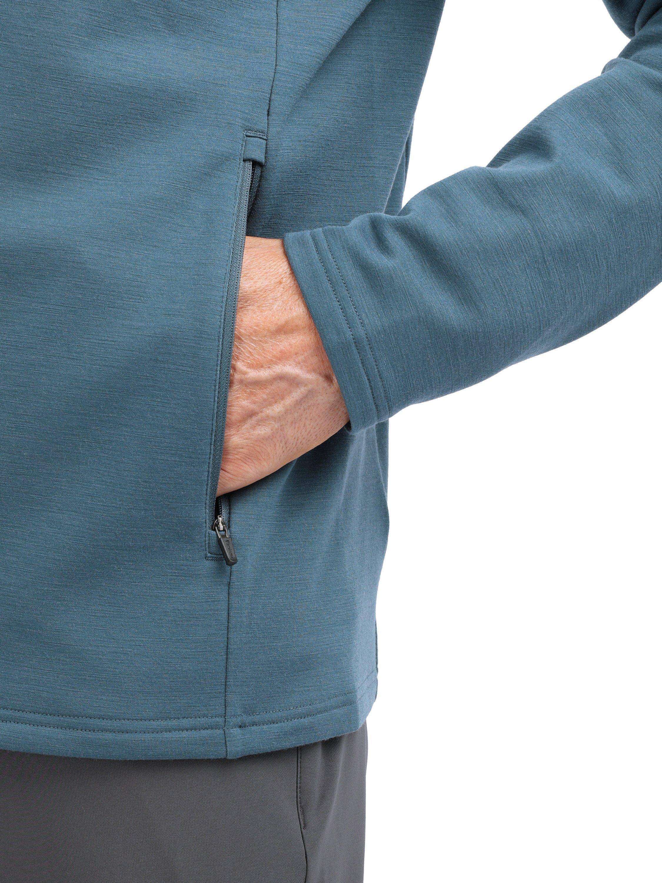 Product image 7 of 7, which shows Rohan Men's Radiant Wool Blend Jacket, Steel Blue, S