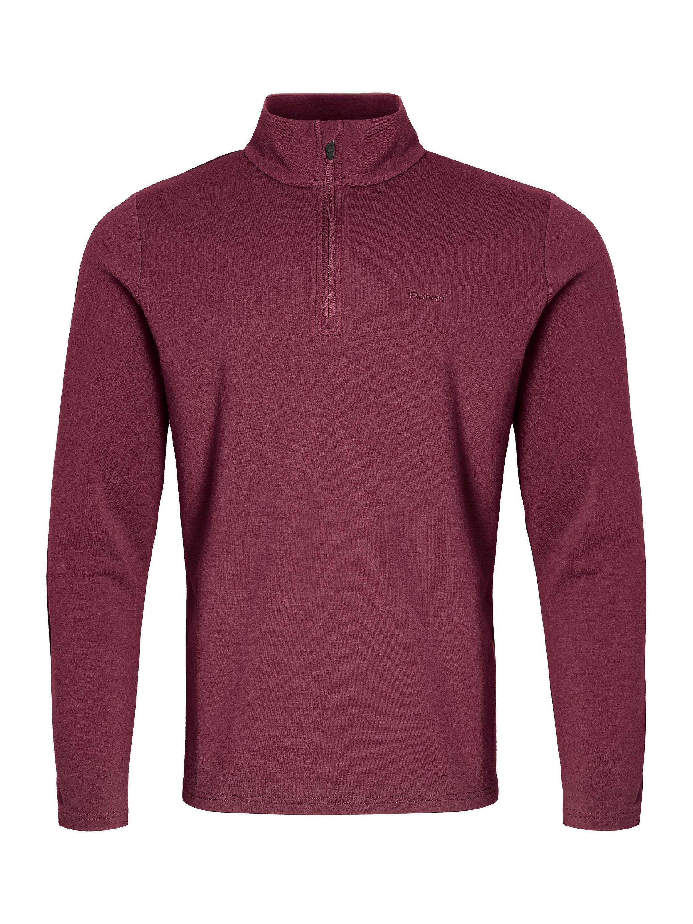 Product image 3 of 6, which shows Rohan Men's Radiant Wool Blend Jacket, Cayenne Purple, S