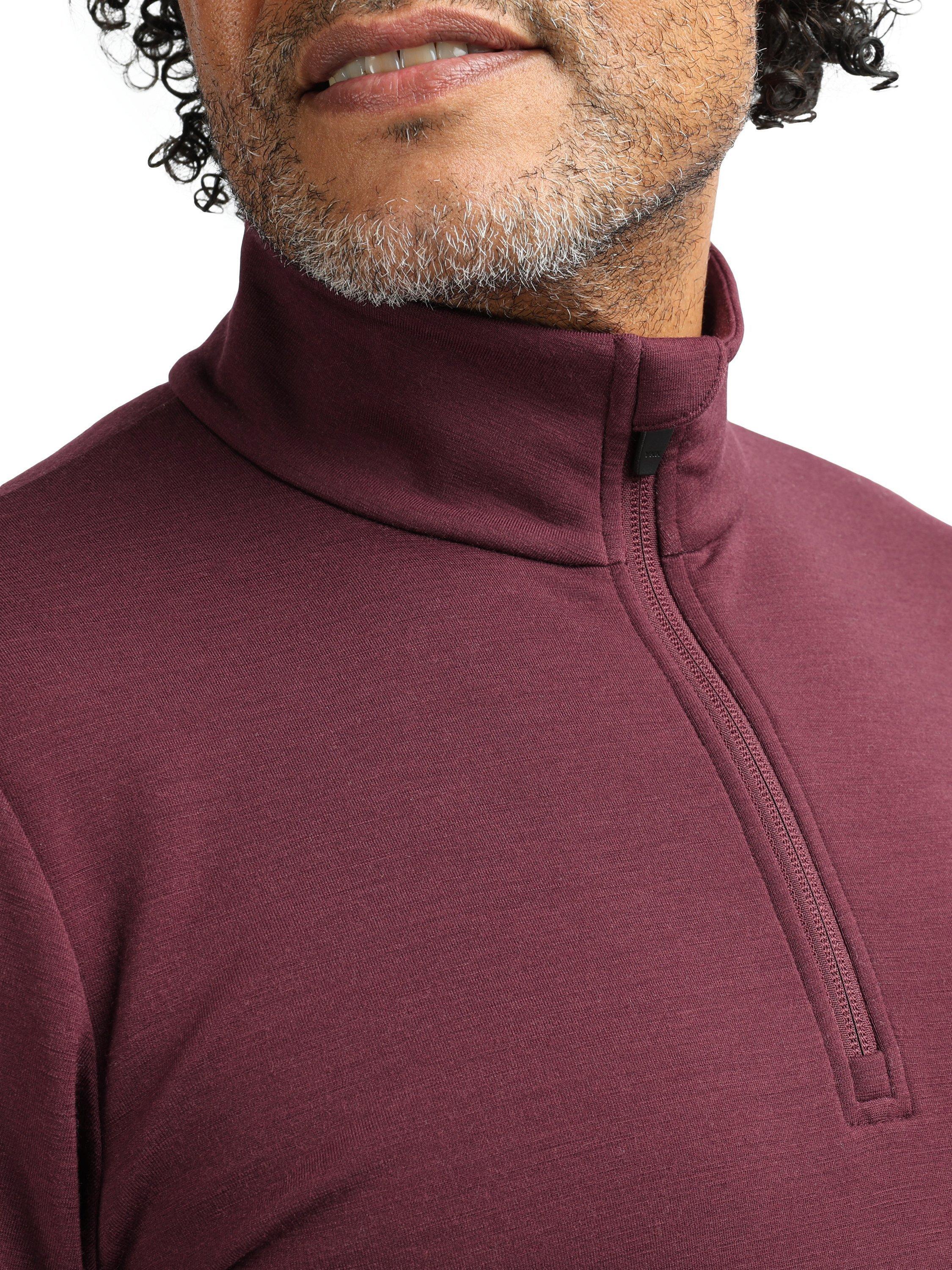 Product image 6 of 6, which shows Rohan Men's Radiant Wool Blend Jacket, Cayenne Purple, S