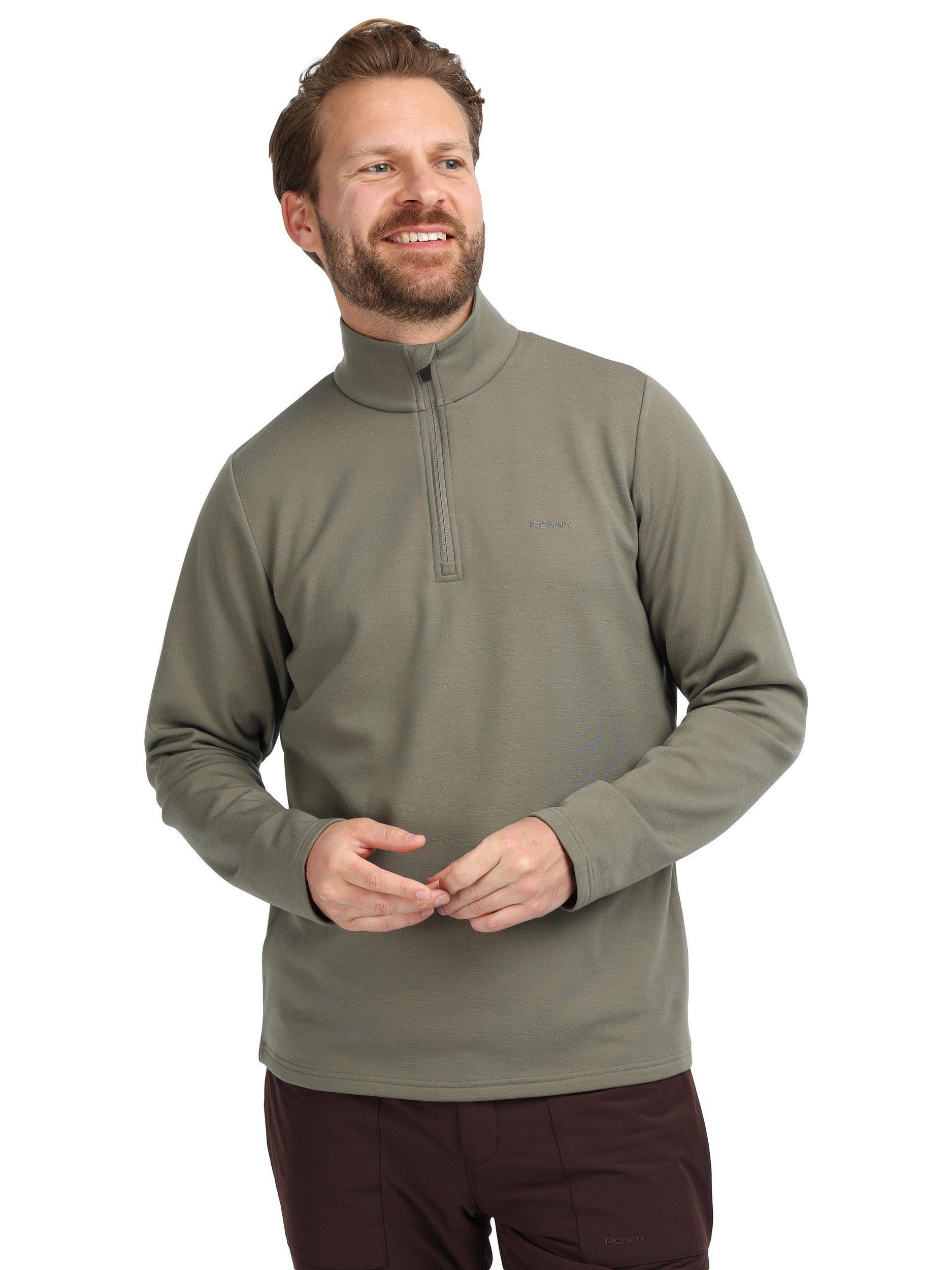 Product image 1 of 5, which shows Rohan Men's Radiant Wool Blend Jacket, Flagstone, S