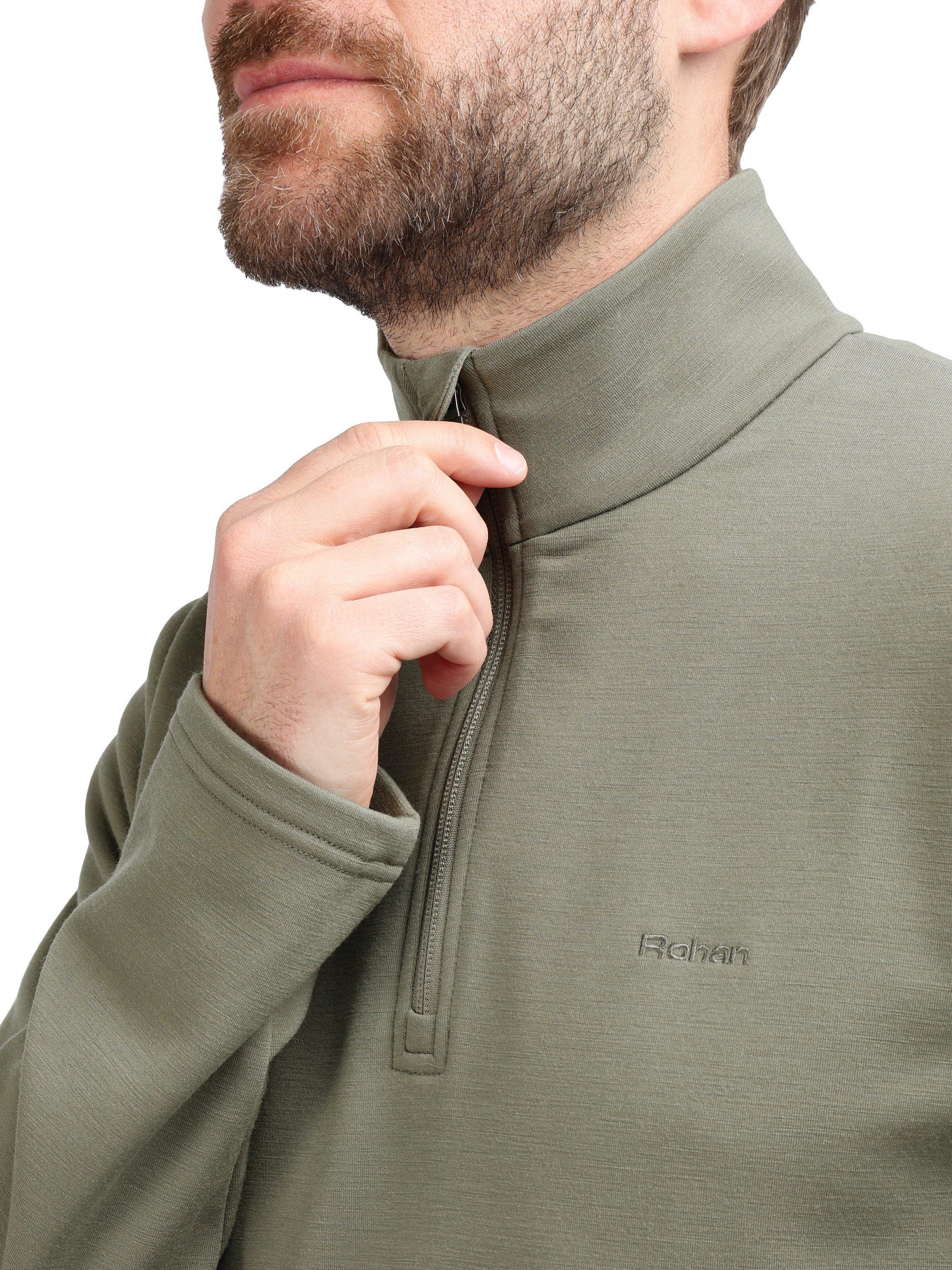 Product image 4 of 5, which shows Rohan Men's Radiant Wool Blend Jacket, Flagstone, S