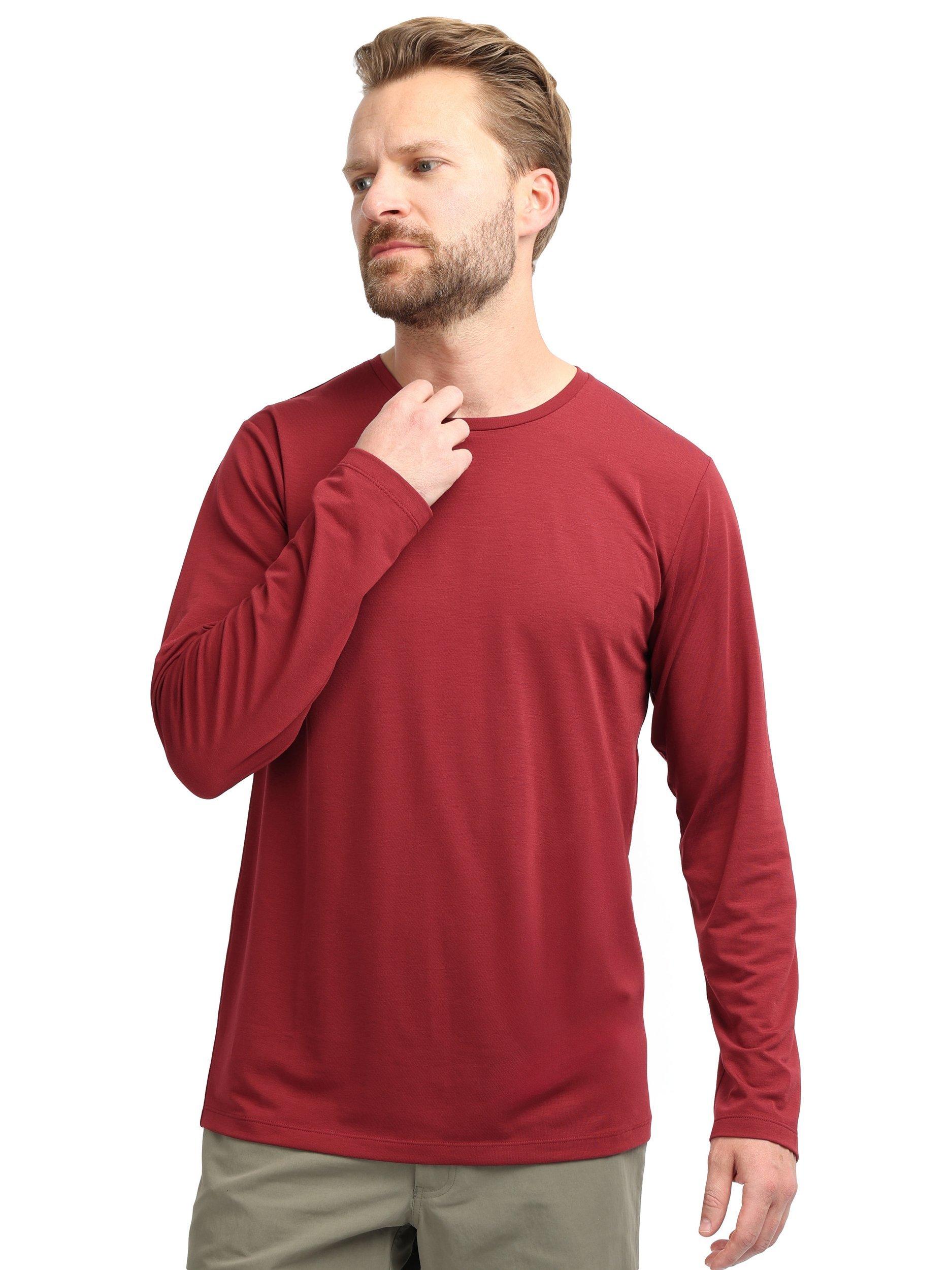 Product image 1 of 11, which shows Global T L/S M'S GR RDBR S