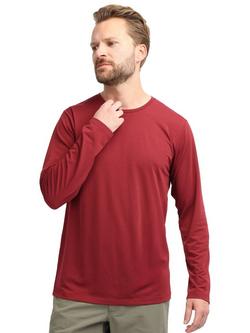Rohan Global Long Sleeve T-Shirt, Garnet Red