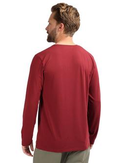 Rohan Global Long Sleeve T-Shirt - view 2, Garnet Red