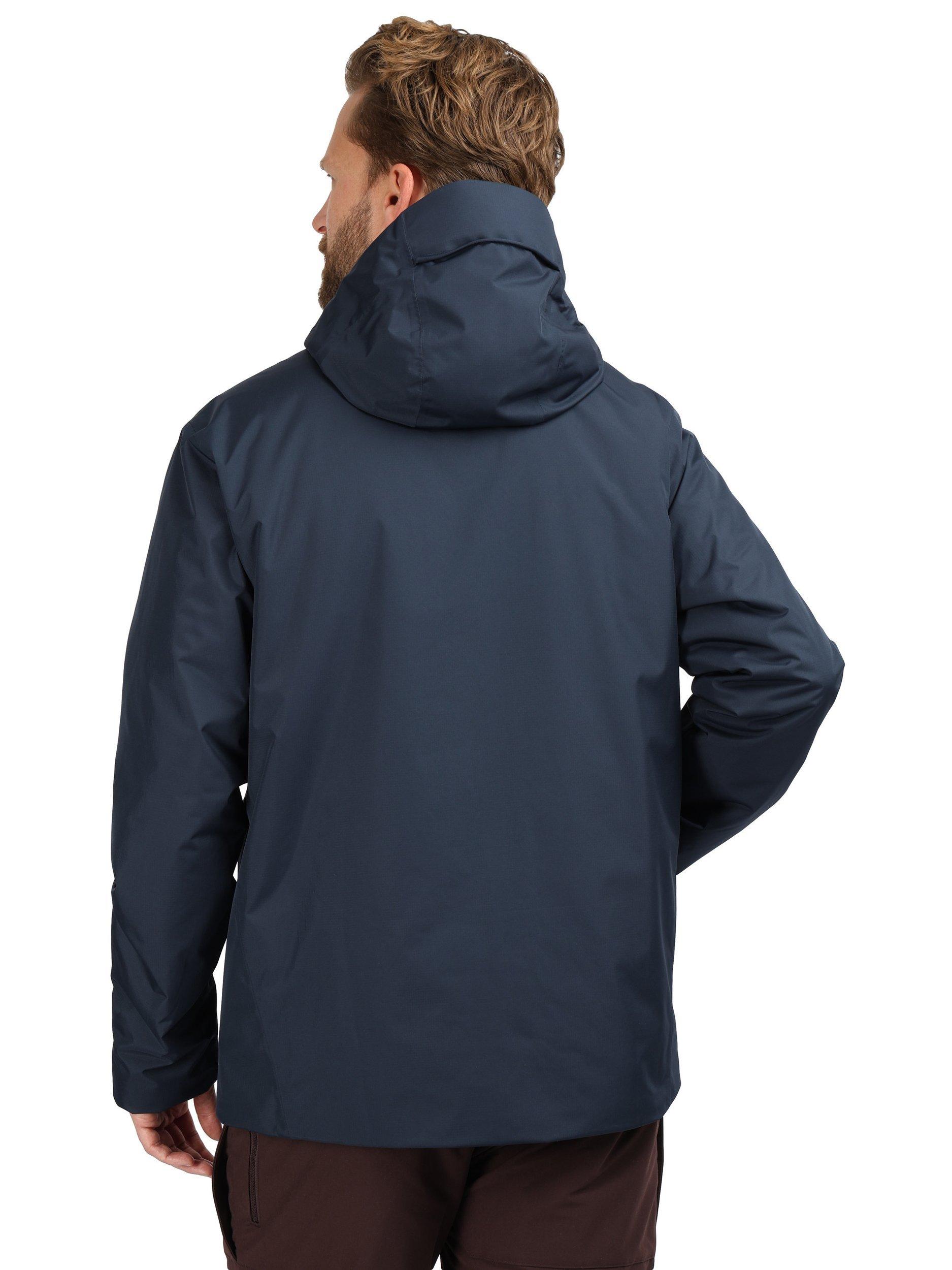 Product image 2 of 11, which shows Rohan Men's Altus Insulated Waterproof Jacket, True Navy, S
