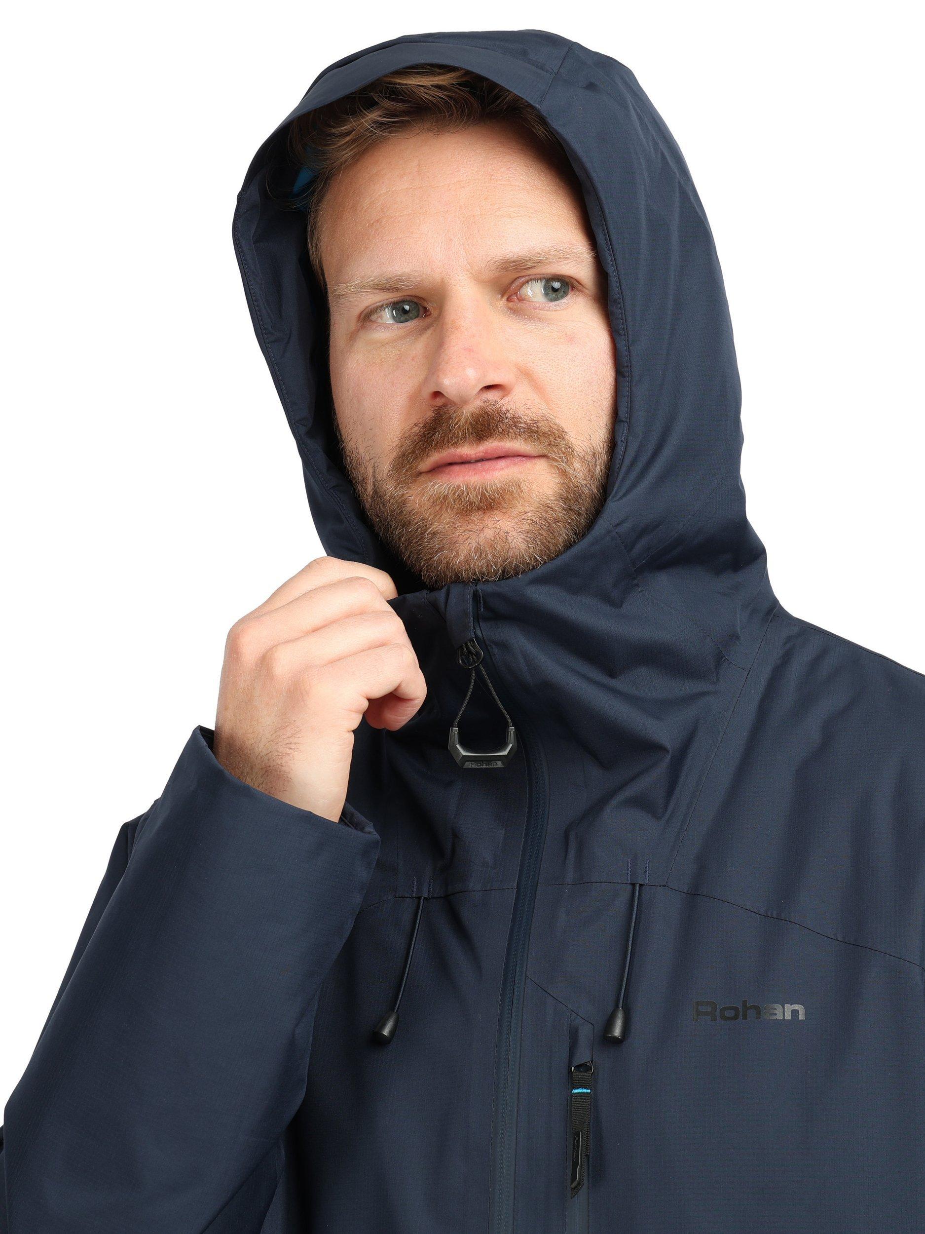 Product image 6 of 11, which shows Rohan Men's Altus Insulated Waterproof Jacket, True Navy, S