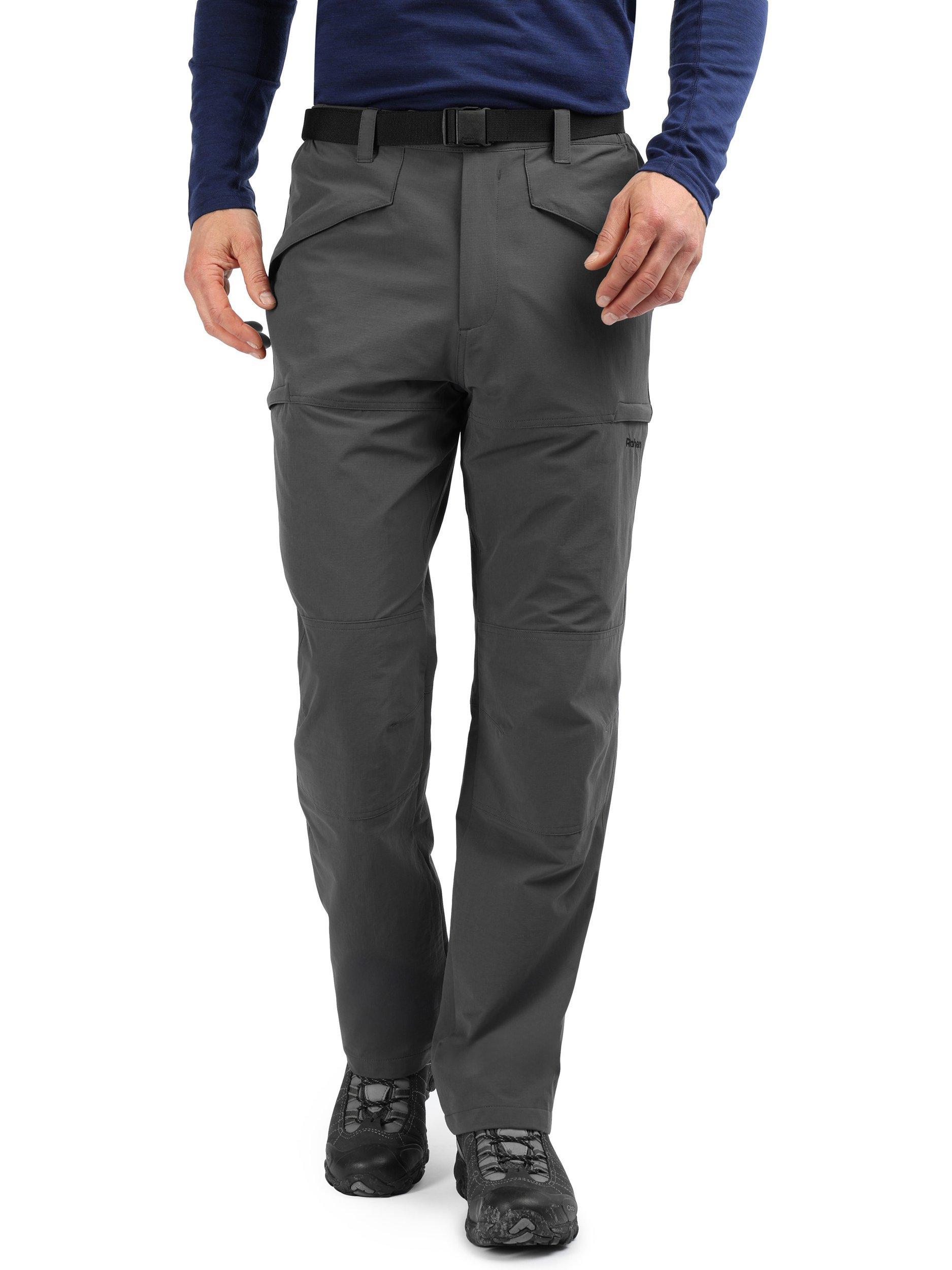 Product image 1 of 7, which shows Rohan Men's Dry Ranger Waterproof Cargo Trousers, Asphalt, 30S