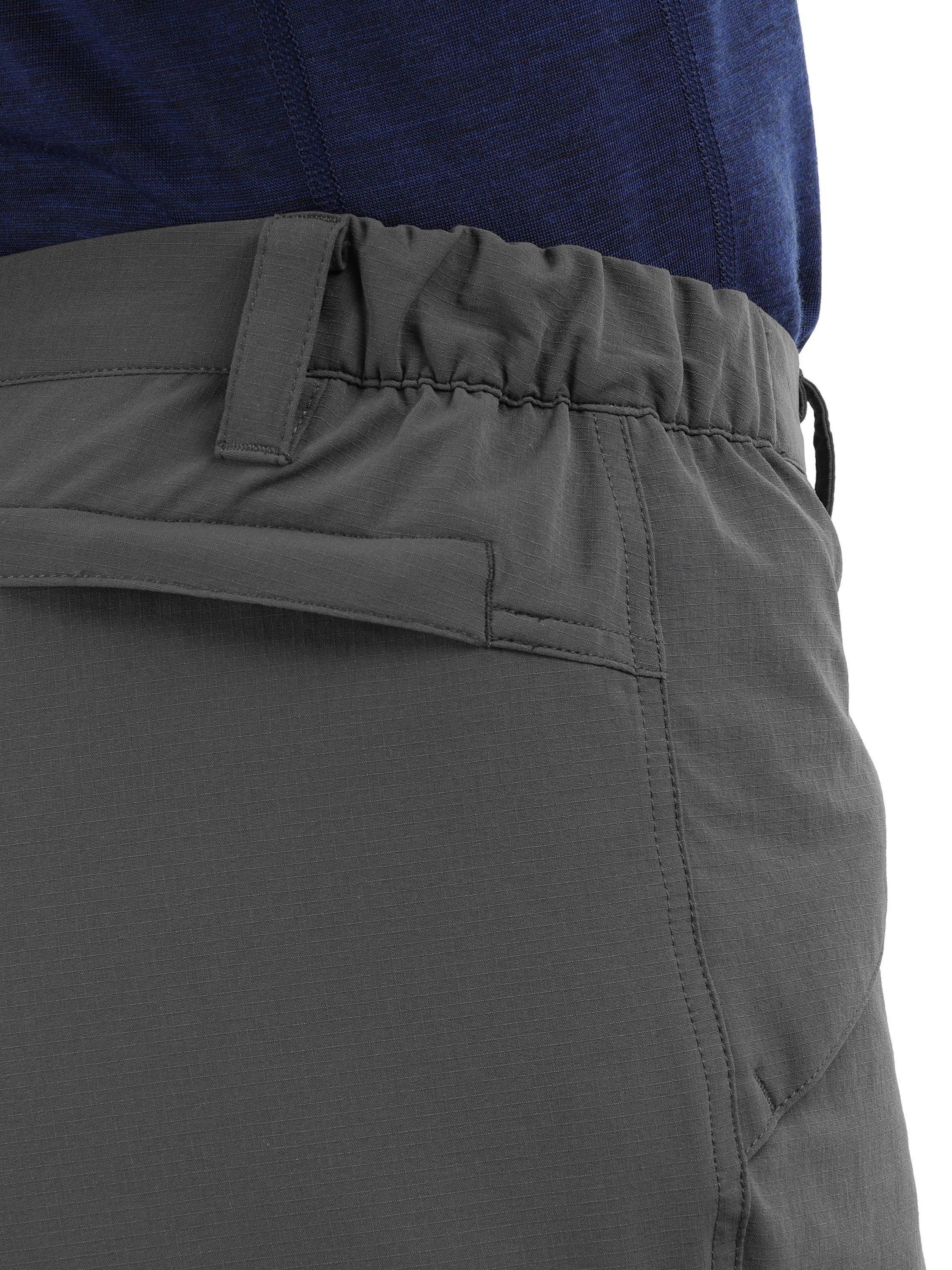 Product image 4 of 7, which shows Rohan Men's Dry Ranger Waterproof Cargo Trousers, Asphalt, 30S