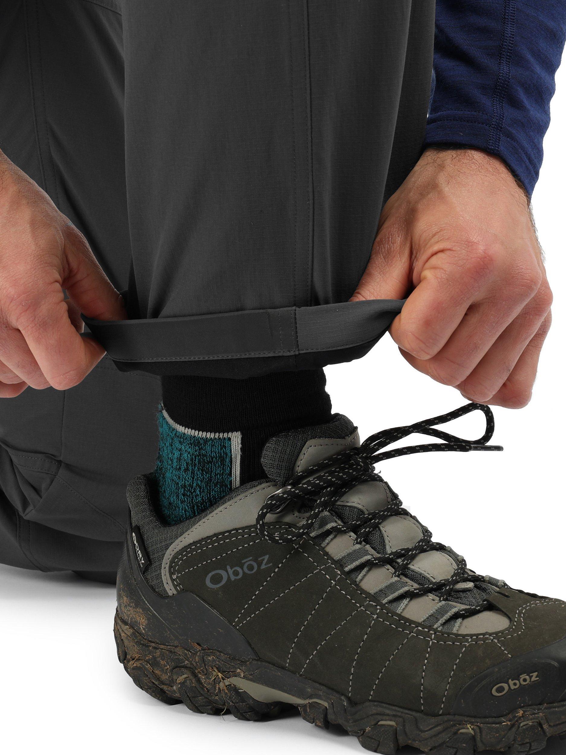 Product image 6 of 7, which shows Rohan Men's Dry Ranger Waterproof Cargo Trousers, Asphalt, 30S