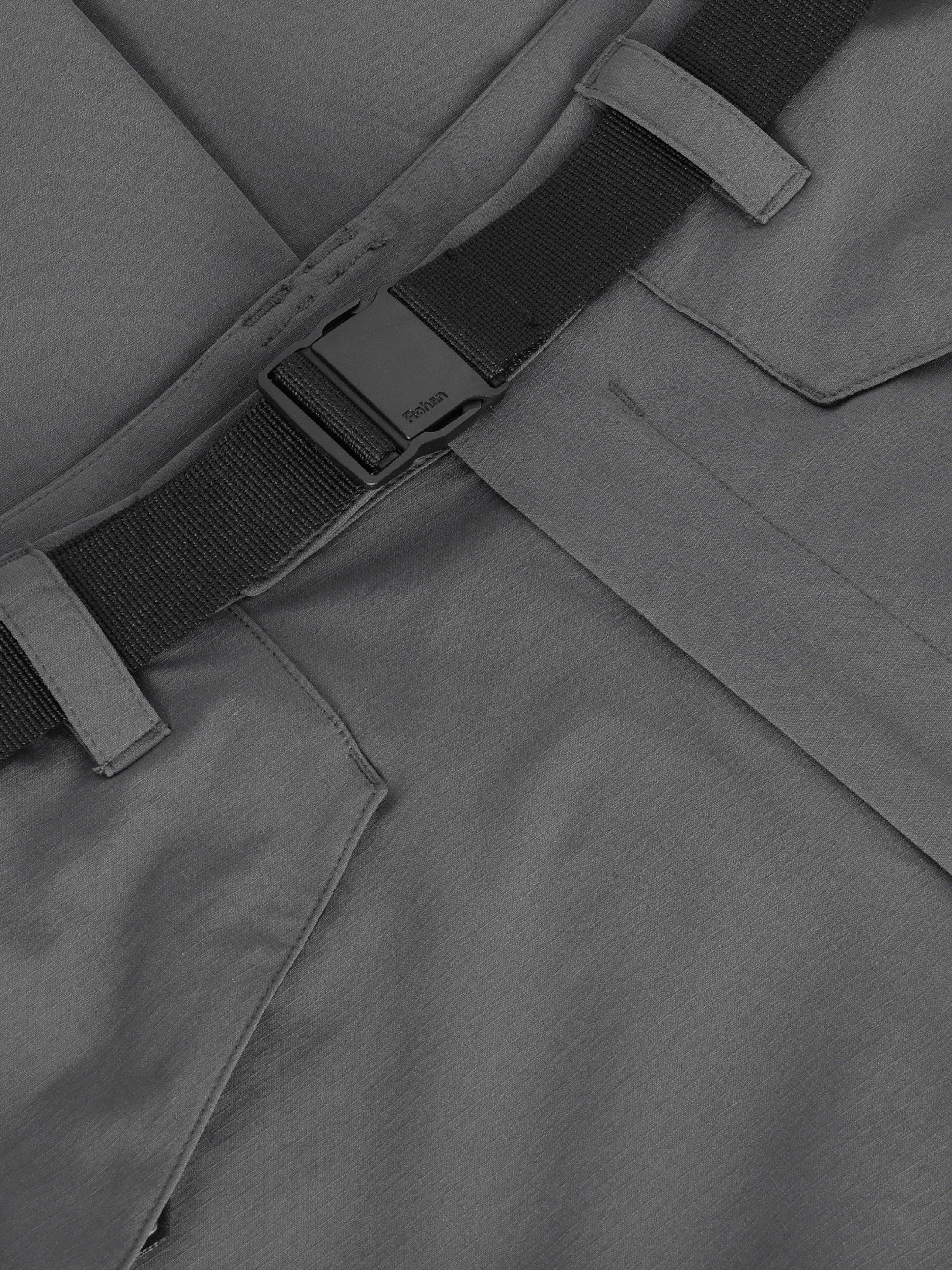 Product image 7 of 7, which shows Rohan Men's Dry Ranger Waterproof Cargo Trousers, Asphalt, 30S