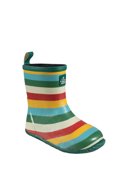 Little Green Radicals Kids' Rainbow Wellington Boots, Multi
