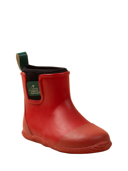 Little Green Radicals Kids' Wellington Boots, Red