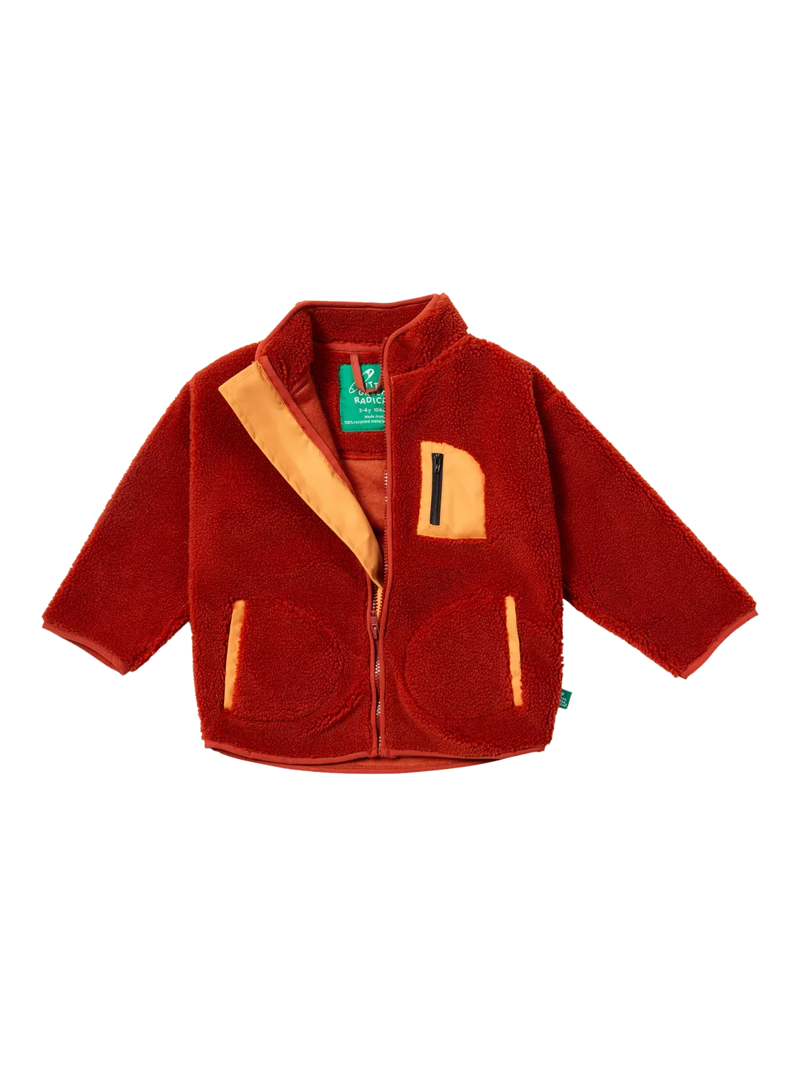 Little Green Radicals Baby Zip Fleece Jacket