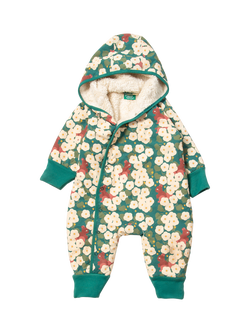 Little Green Radicals Kids' Hedge Snowsuit, Blue/Multi, Blue/Multi