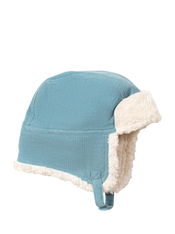 Little Green Radicals Kids' Ginger Cosy Hat, Blue