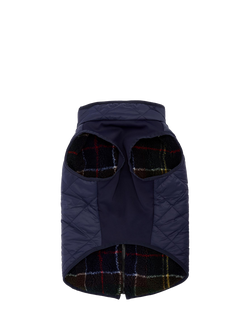 Barbour Field Reversible Dog Coat, Blue Navy - view 2, Blue Navy