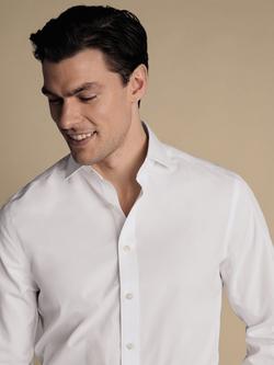 Charles Tyrwhitt Slim Fit Cotton Shirt, White - view 2, White