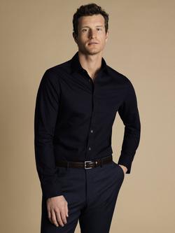 Charles Tyrwhitt Slim Fit Cotton Shirt, Navy