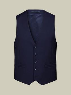 Charles Tyrwhitt Wool Blend Waistcoat, Dark Navy, Dark Navy